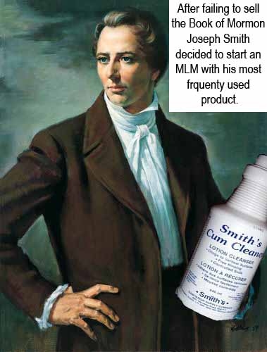 Joseph Smith cum cleaner.